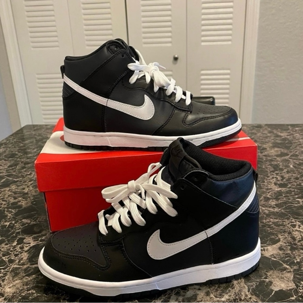 Nike Dunk High Anthracite Sneakers 6Y